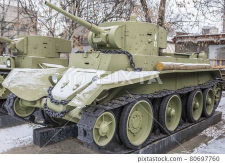 Soviet light tank BT-7, year of release - 1935 80697760