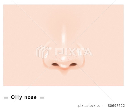 Nose Nostrils Pore Care Cosmetology Treatment Skin Care Illustration Nose Nostrils Pore Care Cosmetology Treatment Skin Care Illustration 80698322