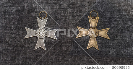 The Nazi cross "For Military Merit" 2nd class The Nazi cross "For Military Merit" 2nd class 80698935