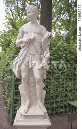The sculpture "Noon" in the Summer Garden The sculpture "Noon" in the Summer Garden 80698961