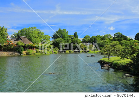 [Kumamoto Prefecture] Suizenji Jojuen in fine weather 80701443