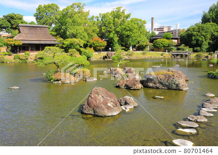 [Kumamoto Prefecture] Suizenji Jojuen in fine weather 80701464