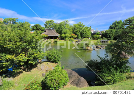 [Kumamoto Prefecture] Suizenji Jojuen in fine weather 80701481