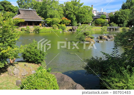 [Kumamoto Prefecture] Suizenji Jojuen in fine weather 80701483