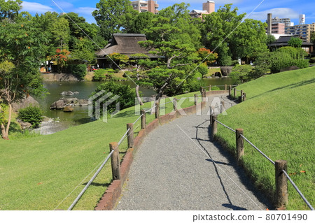 [Kumamoto Prefecture] Suizenji Jojuen in fine weather 80701490