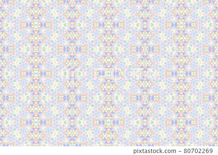 Geometric pattern design by mosaic technique 80702269
