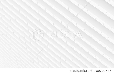 White abstract plaster background. Architecture and interior concept. 3D illustration rendering 80702627