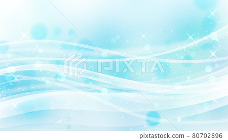 清新線條光波背景裝飾插畫 80702896