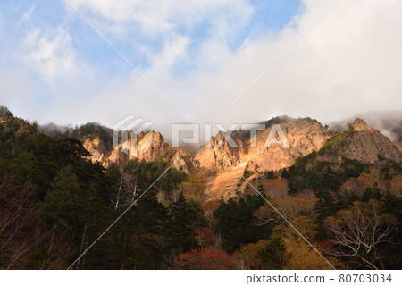 日光白根登山、金生渡毛路線、紅葉、櫪木縣 日光白根登山、金生渡毛路線、紅葉、櫪木縣 80703034