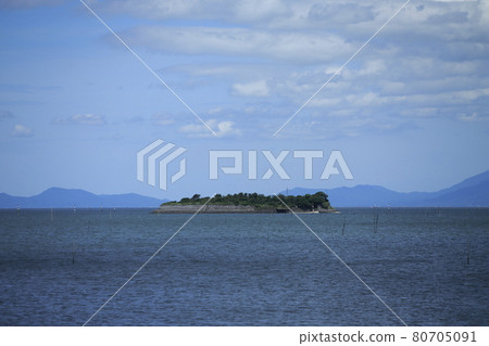 Omuta City, Ariake Sea, Hatsushima, Omuta City, Ariake Sea, Hatsushima, 80705091