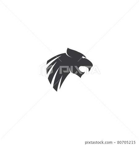 Puma,panther,tiger or leopard Logo design 80705215