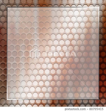 Rusted punching metal background square silver frame Rusted punching metal background square silver frame 80705415