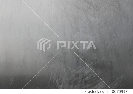 Close-up old brushed aluminum alloy sheet with scratched wrinkle background Close-up old brushed aluminum alloy sheet with scratched wrinkle background 80709973