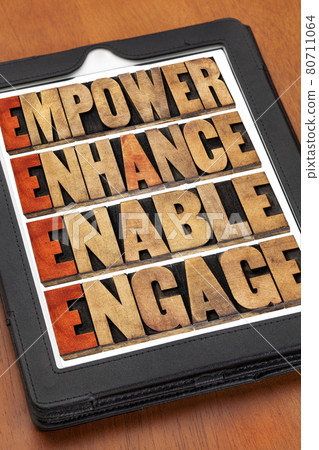 empower, enhance, enable and engage empower, enhance, enable and engage 80711064