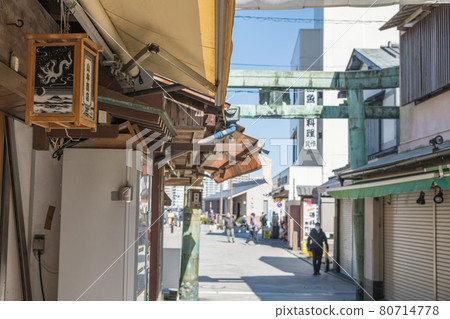 [江之島江之島Benzaiten中瀨瀨通商店街] 80714778