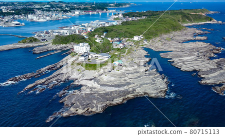 神奈川縣三浦半島名勝“城之島” 80715113