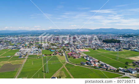 《Iwate Prefecture》 Oshu City Mizusawa Cityscape 80716071