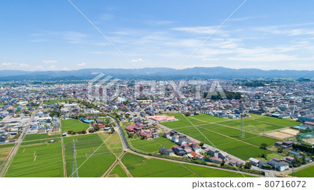 《Iwate Prefecture》 Oshu City Mizusawa Cityscape 80716072