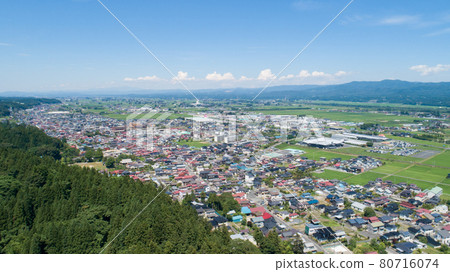 《岩手縣》奧州市前澤市街景 80716074