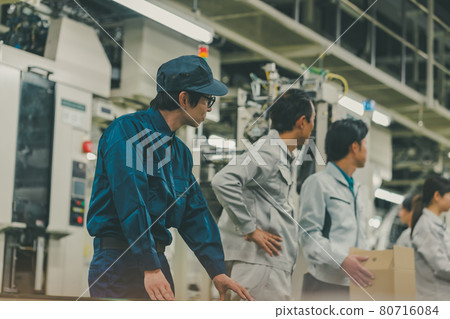 Newspaper printing factory 80716084