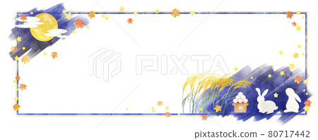 Jugoya 月見兔(帶框,橫長) Jugoya 月見兔(帶框,橫長) 80717442