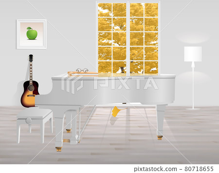 有鋼琴的房間 80718655