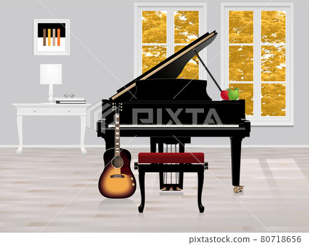 有鋼琴的房間 80718656