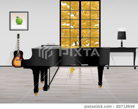 有鋼琴的房間 80718698