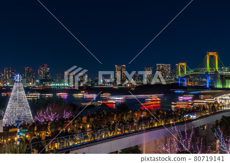 Tokyo Bay Area Illumination at Odaiba Tokyo Bay Area Illumination at Odaiba 80719141