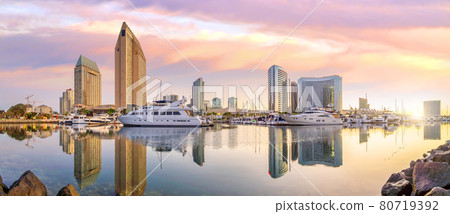 Downtown San Diego skyline in California, USA 80719392
