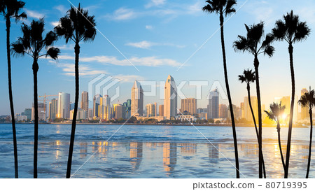 Downtown San Diego skyline in California, USA 80719395