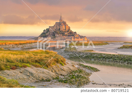 Mont Saint-Michel in France 80719521