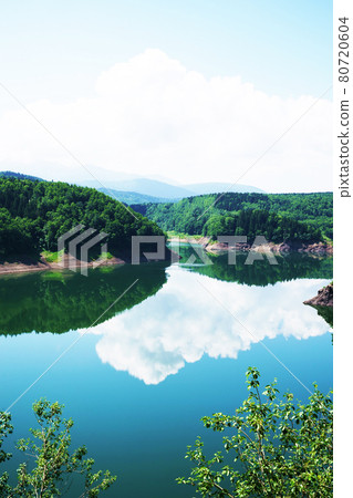 Taisetsu Lake in summer Hokkaido Taisetsu Lake in summer Hokkaido 80720604