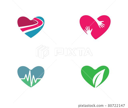 Love logo images illustration 80722147