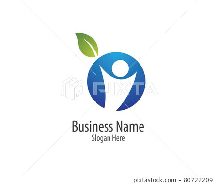 Healthy life logo template Healthy life logo template 80722209