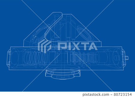 Abstract industry object concept. Vector Abstract industry object concept. Vector 80723154