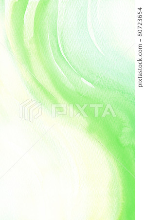 彩虹色流線背景素材水彩 80723654