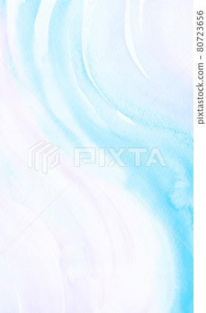 彩虹色流線背景素材水彩 80723656