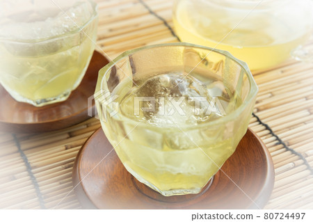 Stem tea green tea cold tea Japanese tea kuki tea Stem tea green tea cold tea Japanese tea kuki tea 80724497