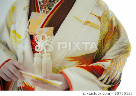 Color Uchikake: Brown total aperture 80730135