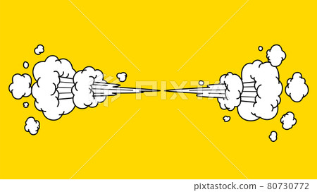 Angry smoke stressed emotion vector background 80730772