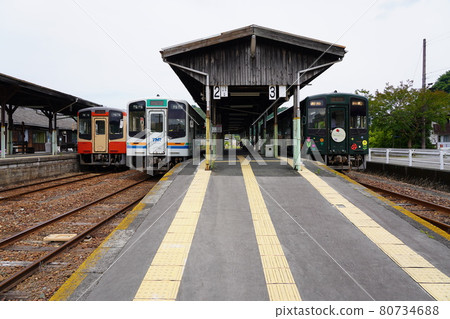 Tenryu-Futamata Station with nobody 80734688
