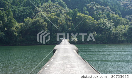 四萬十川薩達定居橋 四萬十川薩達定居橋 80735625