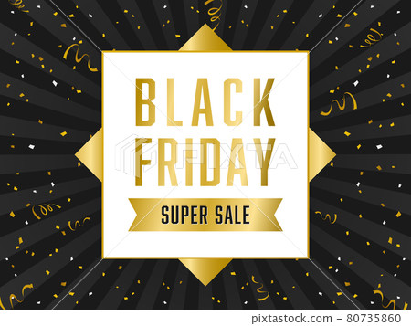 Black Friday advertising template 80735860