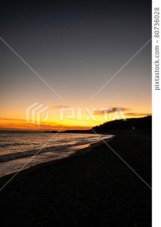 Miho no Matsubara sunset Miho no Matsubara sunset 80736028