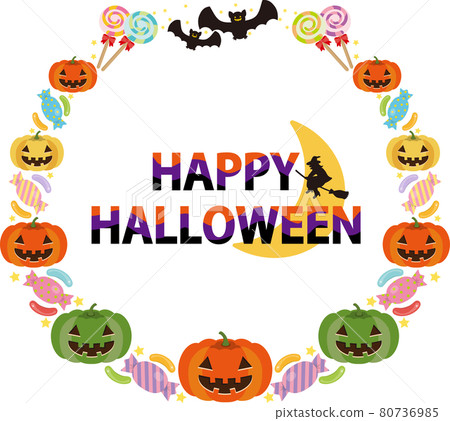Halloween frame 80736985