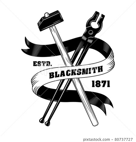Blacksmiths instrument vector illustration Blacksmiths instrument vector illustration 80737727
