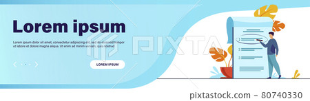 Manager prioritizing tasks in to do list 80740330