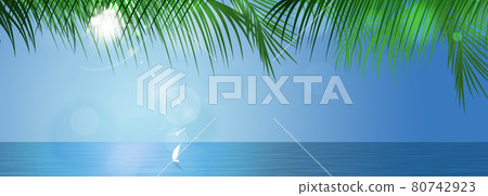 blue tropical ocean blue tropical ocean 80742923