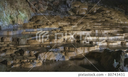 Magnificent underground palace Akiyoshido Yamaguchi Prefecture 80743431